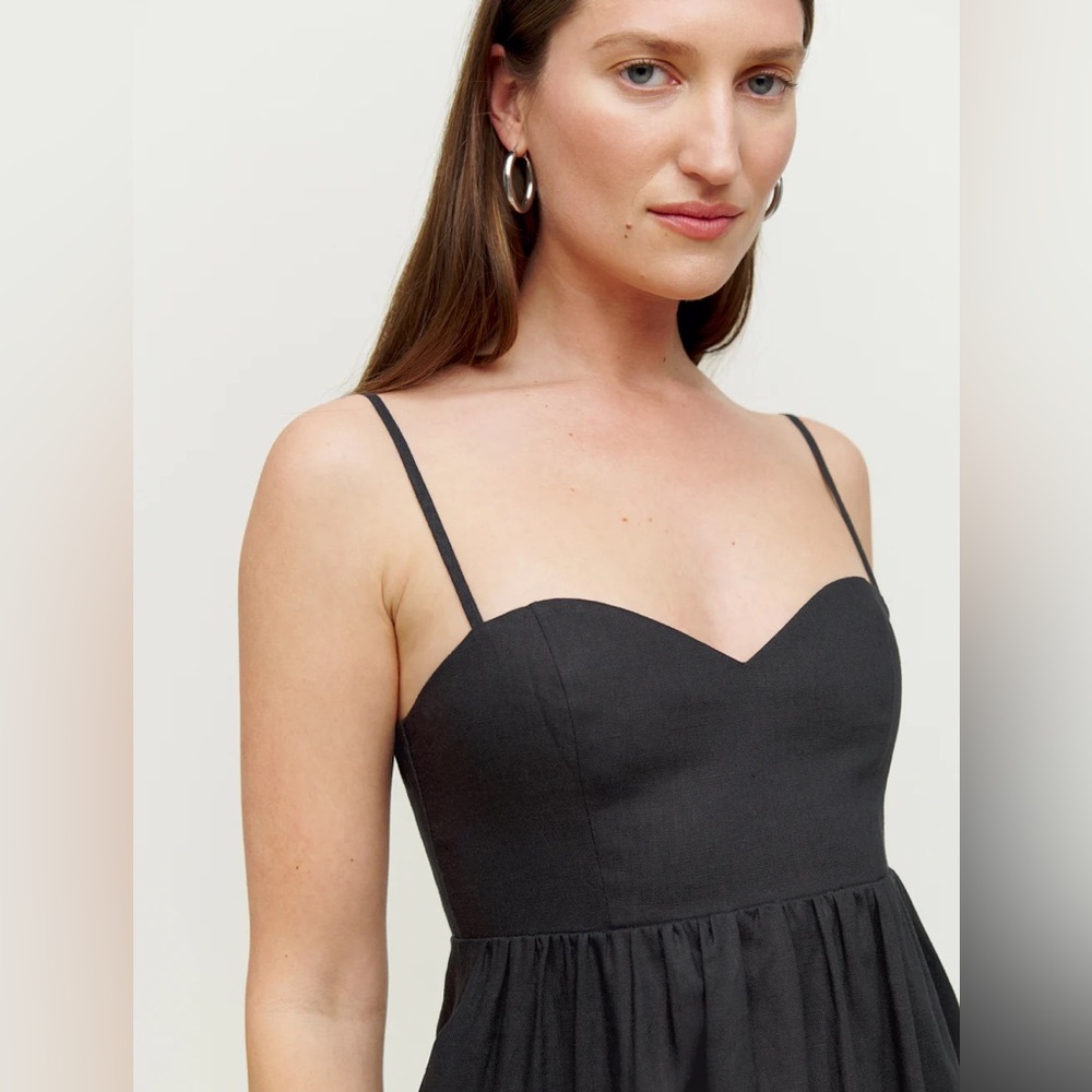 Odette Linen Dress Reformation - Size 0